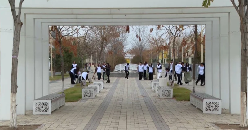 Түркістан қаласында ЕСО ACTION экологиялық акциясы өтті