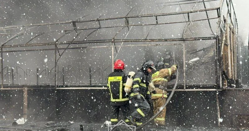 Астанада дәмханадан шыққан өрт толық сөндірілді
