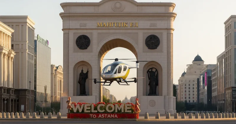 В Казахстане готовят инфраструктуру для беспилотных такси и грузовиков