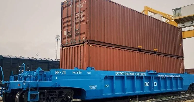 Контейнерлік пойыздардың тразиттік декларацияларын рәсімдеу 30 минутқа қысқарды