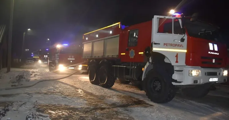 СҚО да екіқабатты қонақ үй отқа оранды