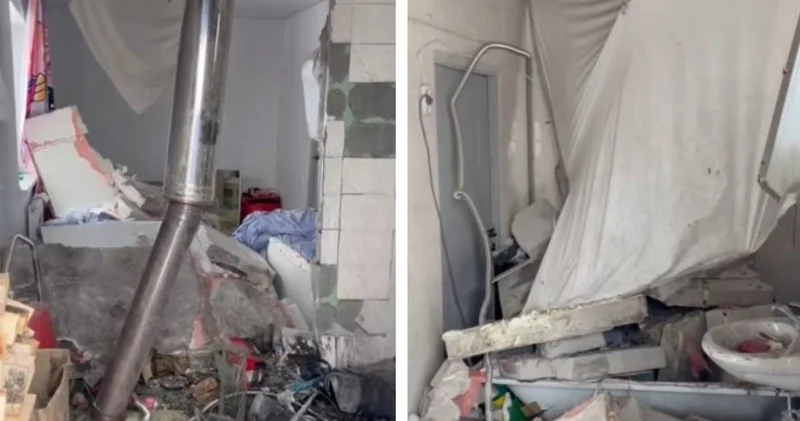 Өскеменде көпбалалы отбасының жеке үйінде пеш жарылды