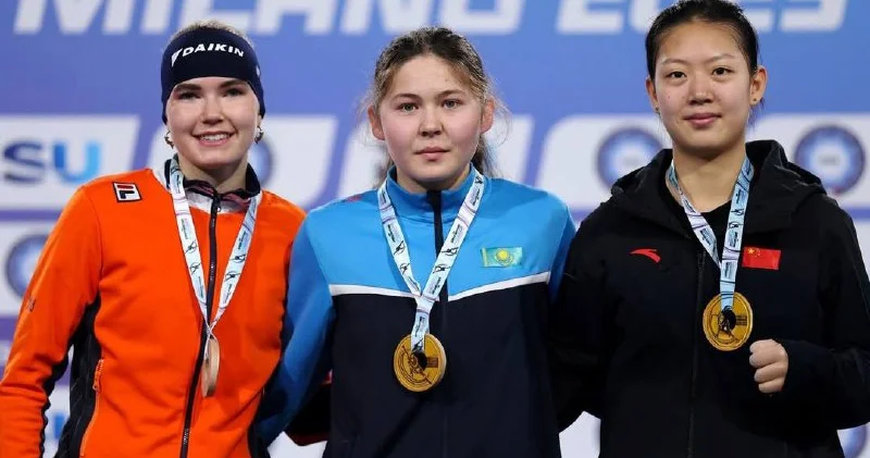 Конькобежка из СКО стала многократной победительницей юниорского Кубка мира