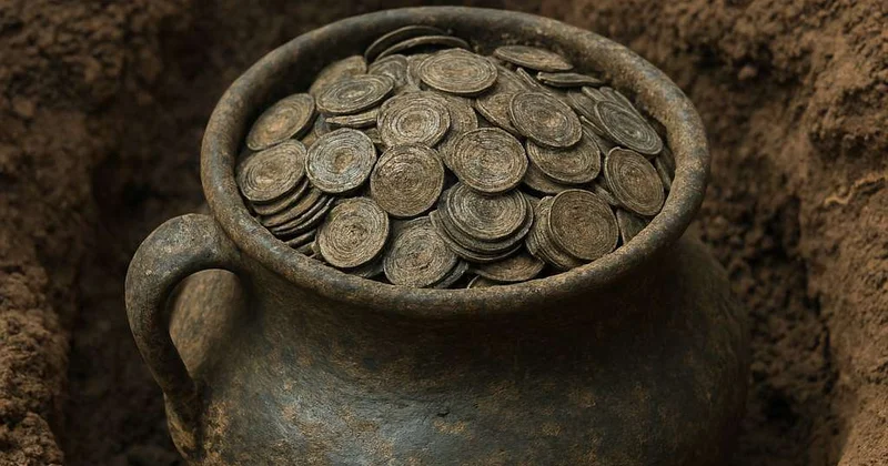 40 тысяч монет римской эпохи нашли во Франции
