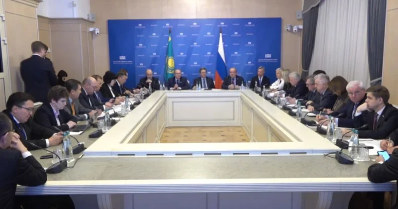 Қазақстан Ресей ынтымақтастық жөніндегі парламентаралық комиссияның отырысы өтті