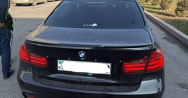 Жамбылдық жүргізуші көлігін тіркемей, жалған нөмір пайдаланған