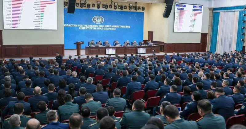 Қылмыс төмендеп, цифрландыру күшейді: ІІМ 2026 жылғы басым міндеттерді белгіледі