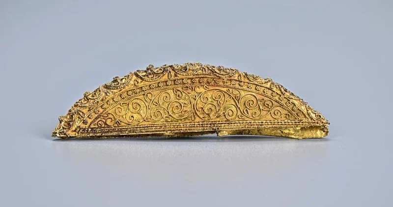 Қытайлық археологтар көне қабірден ортаазиялық стильдегі алтын күміс бұйымдарды тапты