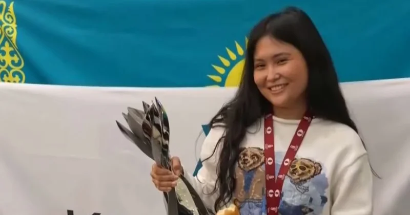 Бибисара Асаубаева вернулась в Астану после топ турнира (ВИДЕО)
