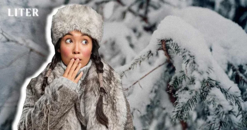 Астану заметет снегом и метелью