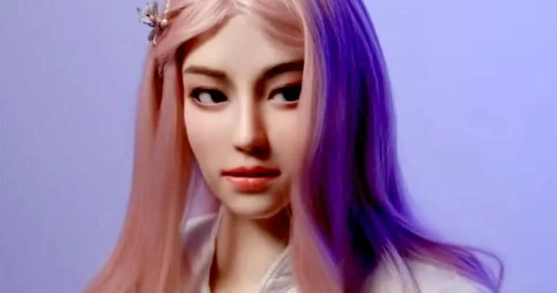 ИИ робот с человеческой походкой и температурой тела создали в Китае