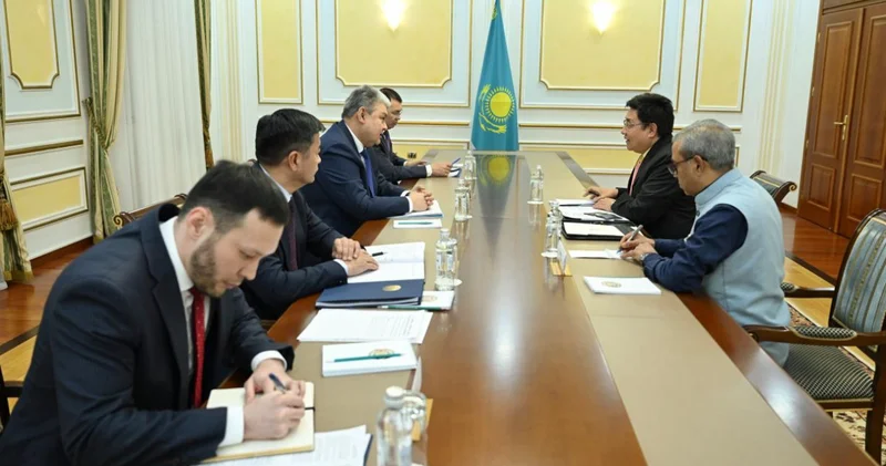 Қазақстан мен Үндістан стратегиялық серіктестікті нығайту перспективаларын талқылады