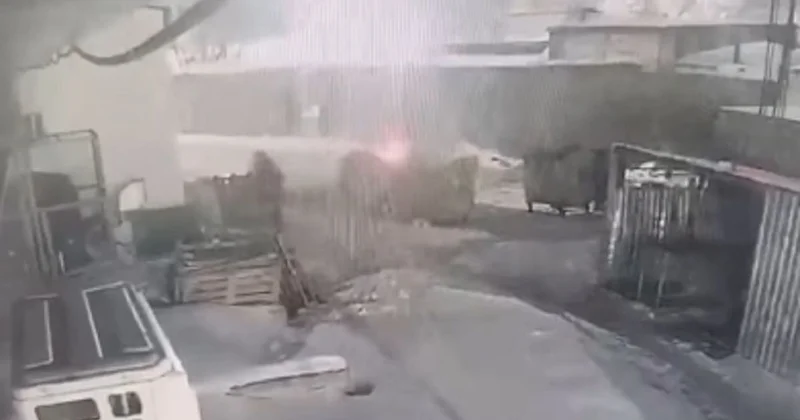 Астанчанин устроил пожар у торгового центра и на месяц лишился свободы (видео)