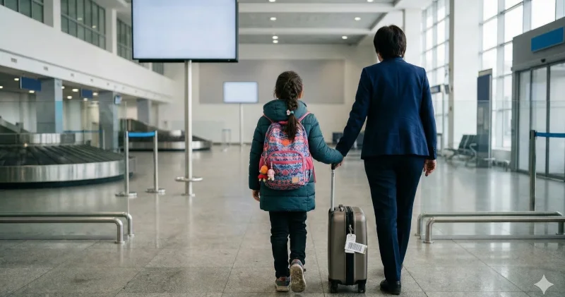 Грузияда 7 жастағы қазақстандық қыз жалғыз “қалып қойған“