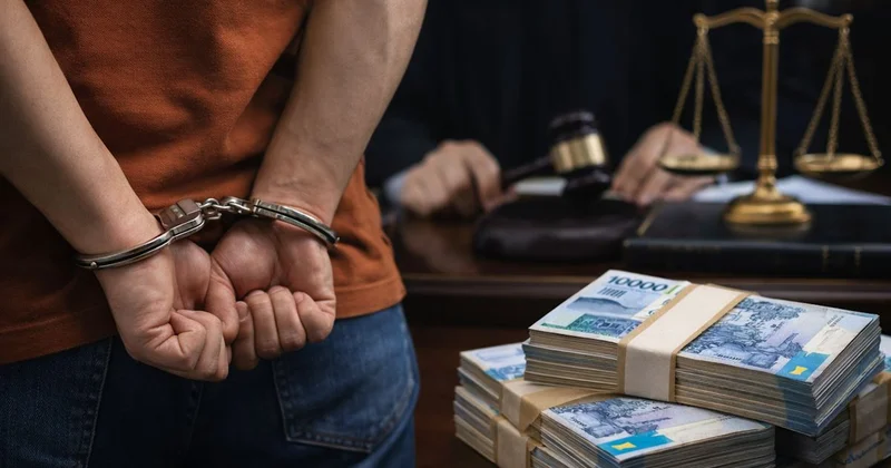 Атырау тұрғыны пара беру ісінде кінәлі деп танылды: 10 млн теңге тәркіленді