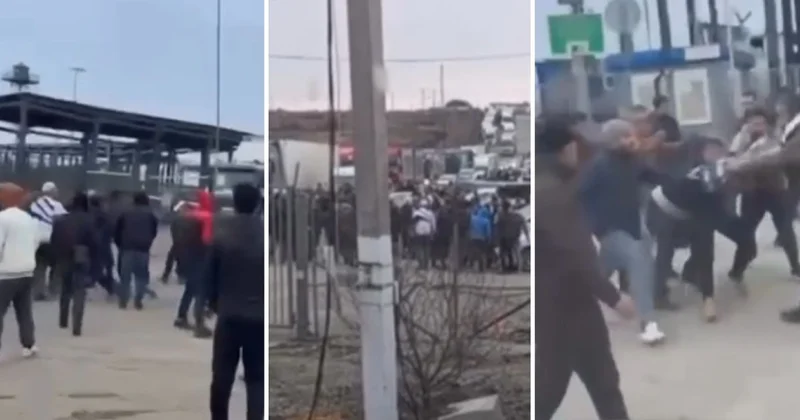 Челябі облысындағы шекара бекетінде Тәжікстан азаматтары төбелесті