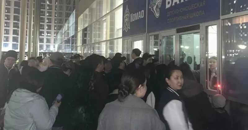 Люди как в банке : финал чемпионата РК по хоккею в Астане обернулся громким скандалом