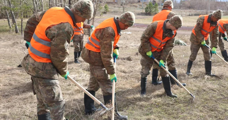 Таза өлке Ақкөл : Экологиялық акция аясында қала аумағы тазартылды
