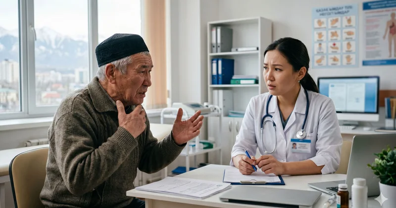 “Тірі медициналық карта“. Есту қабілеті бұзылған қазақстандықтар жедел жәрдемді қалай шақырады және қабылдауға қалай барады?