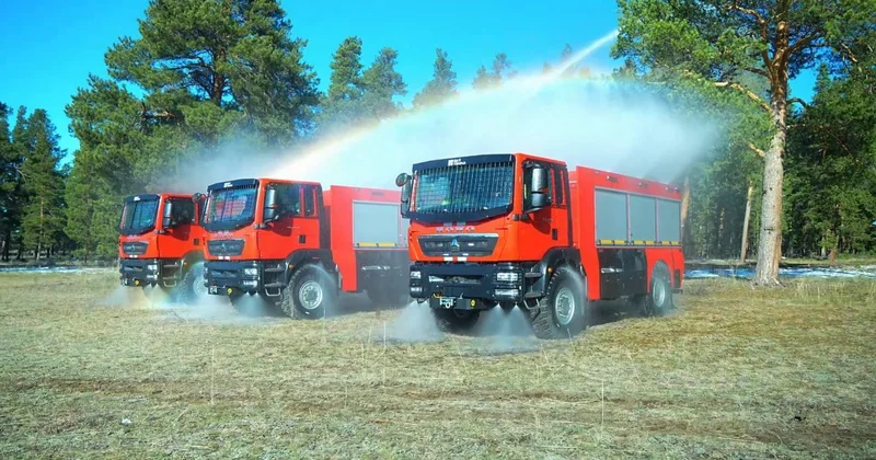 Орман өртін сөндіруге арналған жаңа үлгідегі техника таныстырылды