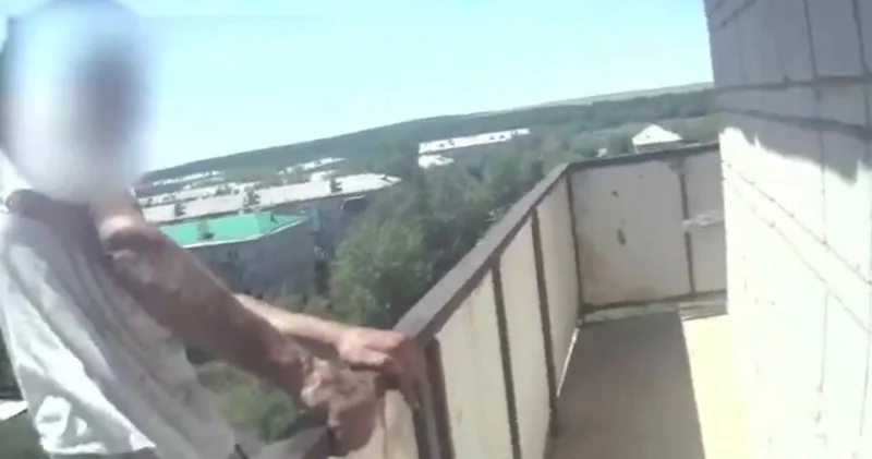 Ақмола облысында полицейлер ер адамды құтқарып қалды