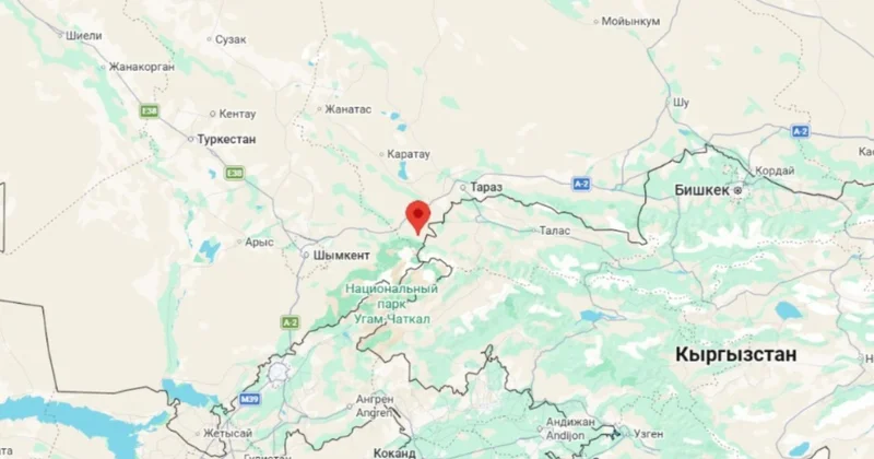 Жамбыл облысында жер сілкінісі болды