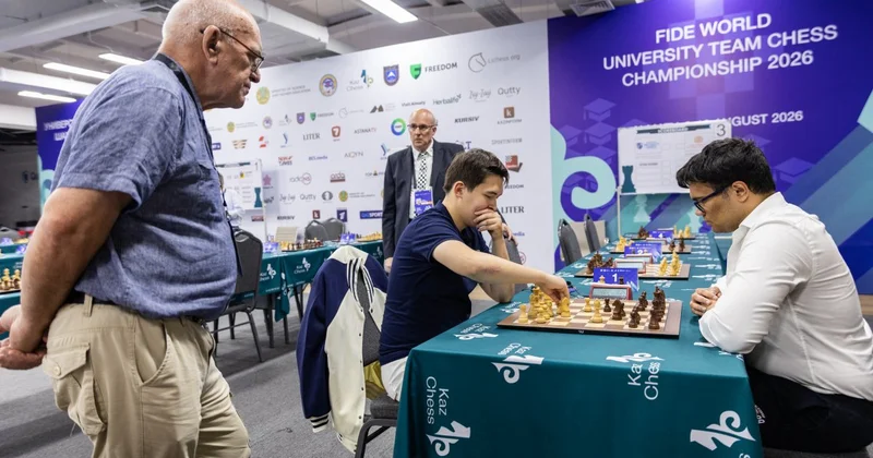 Победителя и призеров командного чемпионата мира 2026 года по шахматам среди университетов назвали в Алматы