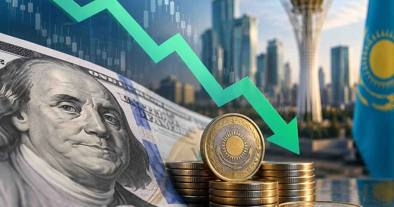Теңге күрт нығайды: KASE де доллар бағамы 451 теңгеден төмен түсті