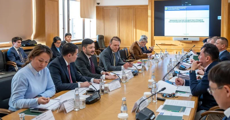 Төлемге қабілетсіз банктерді реттеу жөніндегі жаңа тетіктің барысы талқыланды