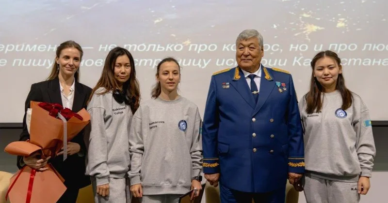 Елімізде әйелдер ғарыш экипажының қатысуымен алғашқы SANA 1 эксперименті аяқталды