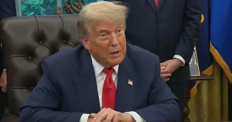 Трамп постучал по дереву, отвечая на вопрос о своем здоровье