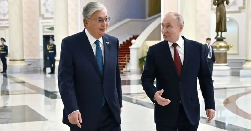 Қасым Жомарт Тоқаев Ресей Президенті Владимир Путинмен Душанбеде кездесті