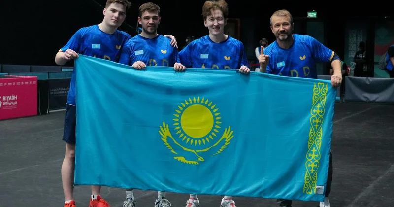 Сборная Казахстана по настольному теннису стала чемпионом Исламских игр 2025