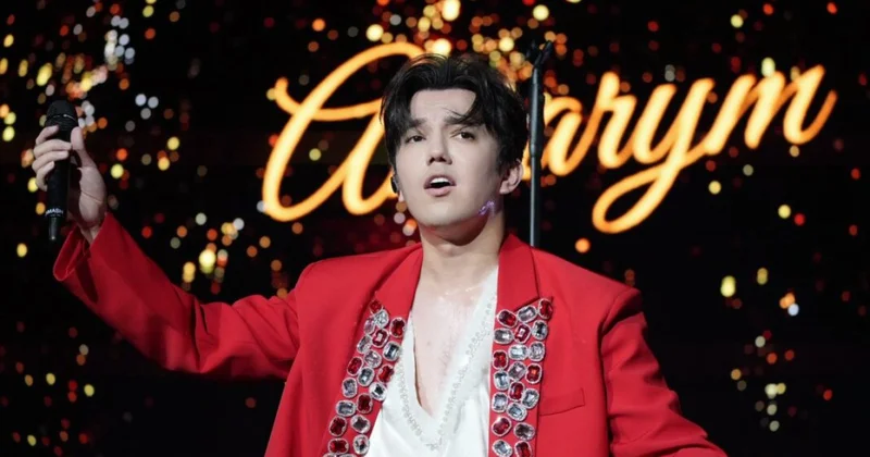 Димаш Кудайберген поздравил легенду советской музыки