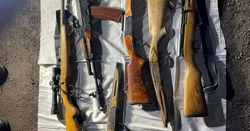 5 граната және 23 мылтық: полиция бір айда қанша қару жарақ тәркіледі