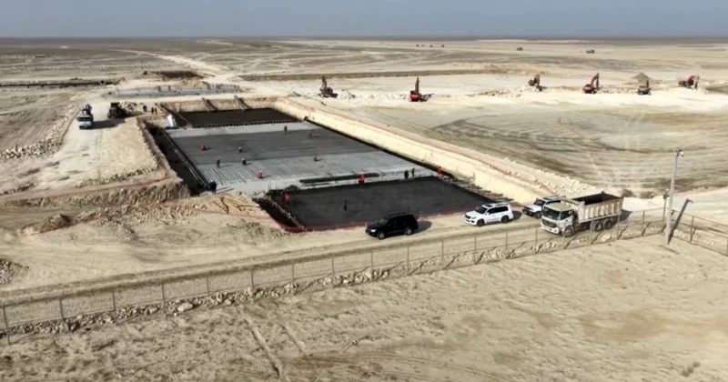 Кендірліде терминал құрылысы басталды