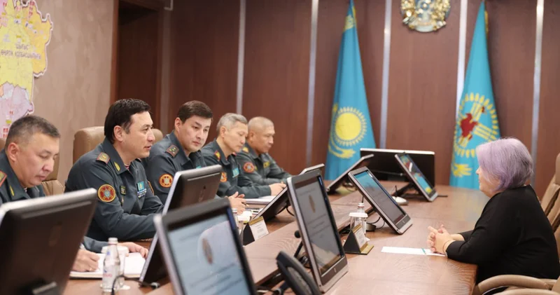 Ұлттық ұланның Бас қолбасшылығында сарбаздардың қызмет жағдайларын қамтамасыз ету мәселелері талқыланды