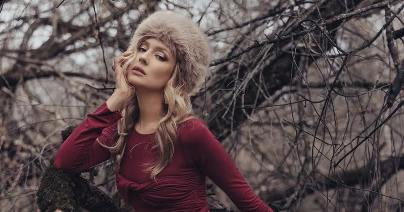 Волшебная фея : Евгения Лоза устроила необычную фотосессию в лесу