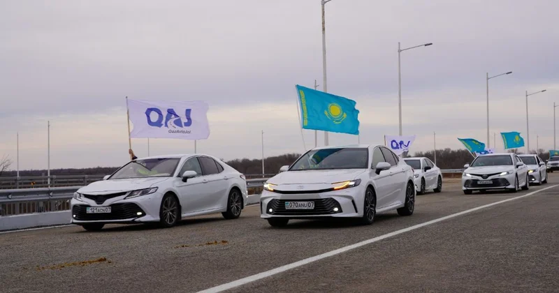 В ЗКО сдана в эксплуатацию первая двухуровневая автотранспортная развязка