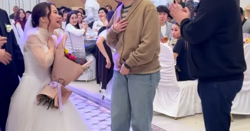 Стендап комики сюрпризом посетили свадьбу подписчицы в Костанае