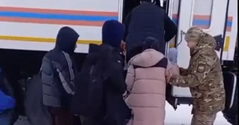 Қостанай облысында 28 адам жылыту пунктіне эвакуацияланды