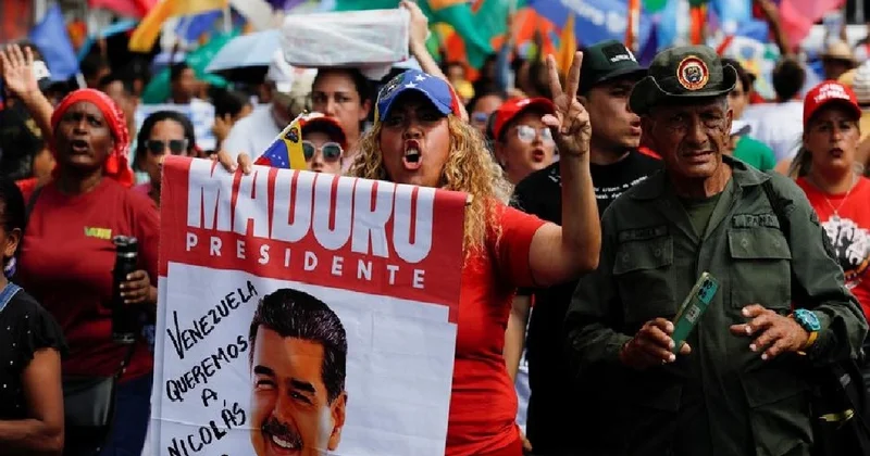 Мадуроның жақтастары Каракаста президентті қайтаруды талап етті