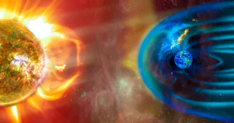 Основным источником бурь в январе стали корональные дыры на Солнце.