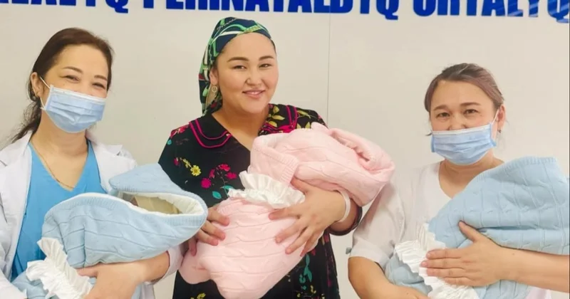 Дәулет, Димаш, Дина: Шымкентте жыл басынан бері екінші үшем дүниеге келді