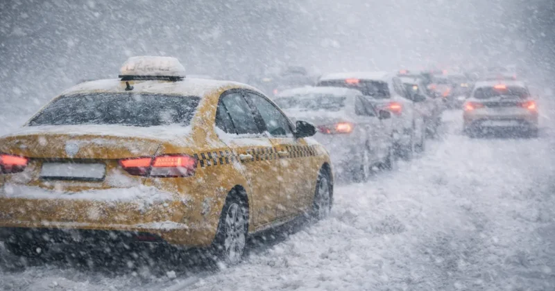 Из за морозов в Астане резко подорожало такси