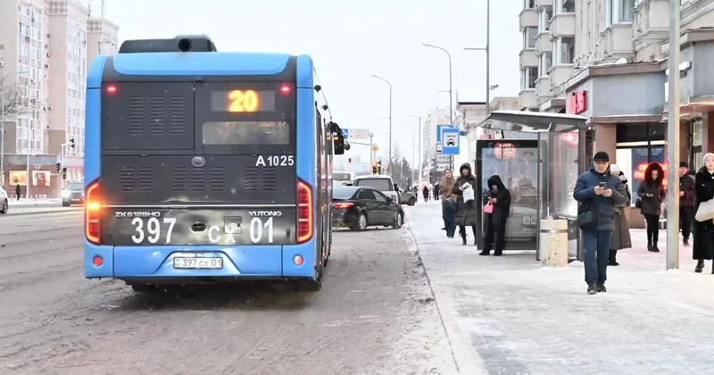 Астанада бір күн бойы автобустар халықты тегін тасымалдайды