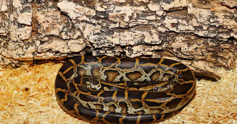 Питона конфисковали в доход государства у жительницы Атырау