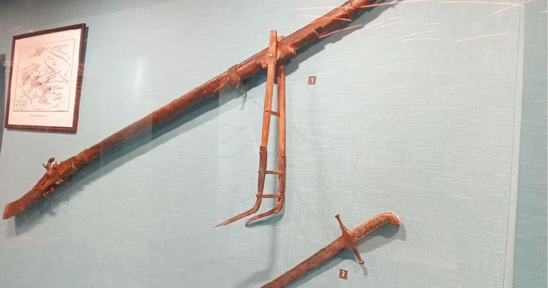 Шиті мылтық пен түйе зеңбірек