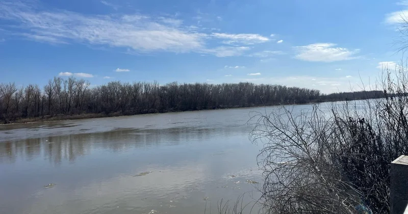 Батыс Қазақстан облысында Жайық өзенінің ағысы бәсеңдеді