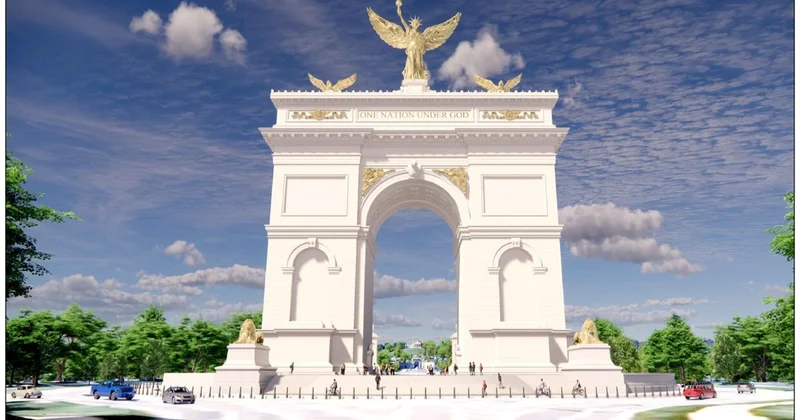 Трамп Вашингтонда әлемдегі ең үлкен триумфальді қақпа салдыратынын хабарлады